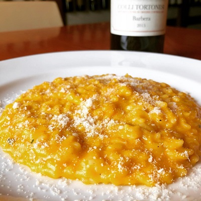 カボチャのリゾット